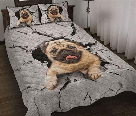 Pug Cute Bed - The Happy Wood