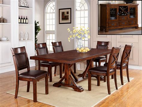 Warehouse M Adirondack 1287 Dining Group 1 Formal Dining Room Group ...