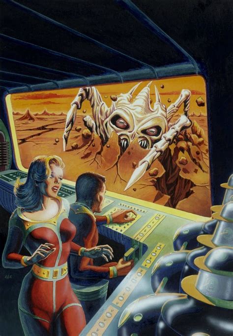 ED EMSHWILLER 1953 Space Stories | Science fiction art, Science fiction ...