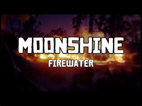 "FIREWATER"...... MOONSHINE in RDO : r/RedDeadOnline