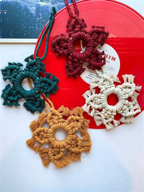 Macrame Christmas Ornament Patterns