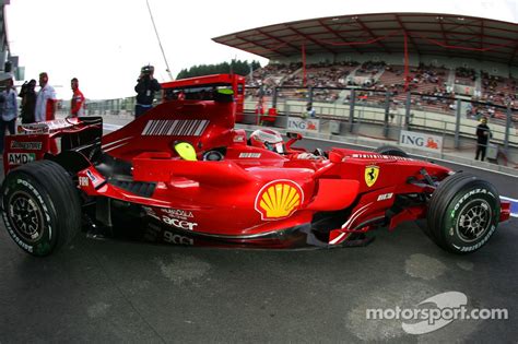 Kimi Raikkonen, Scuderia Ferrari, F2007 at Belgian GP