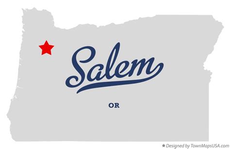 Map Of Salem Oregon And Surrounding Areas - Lydie Romonda