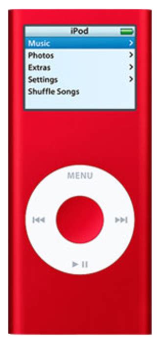 Apple iPod Nano 2nd Gen - 8GB - Red – Apple, Tech