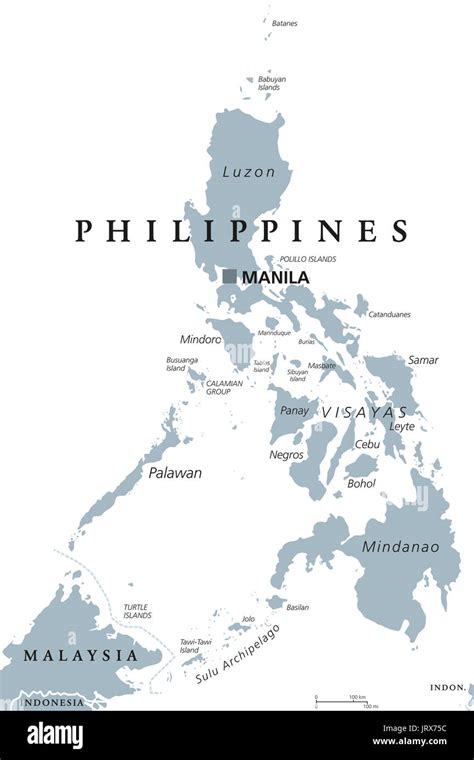 Capital Of Philippines Map - Cities And Towns Map