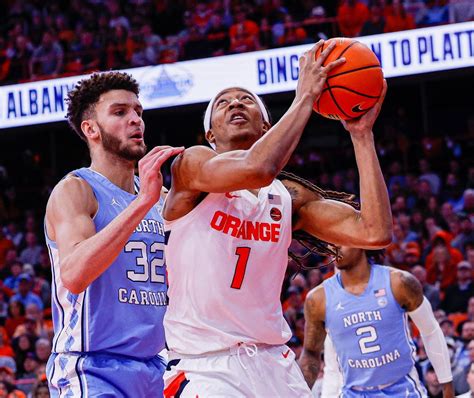 Syracuse basketball box score vs. North Carolina - syracuse.com