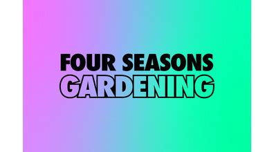 Explore Outdoor, Backyard Hobbies with Four Seasons Gardening Webinar ...