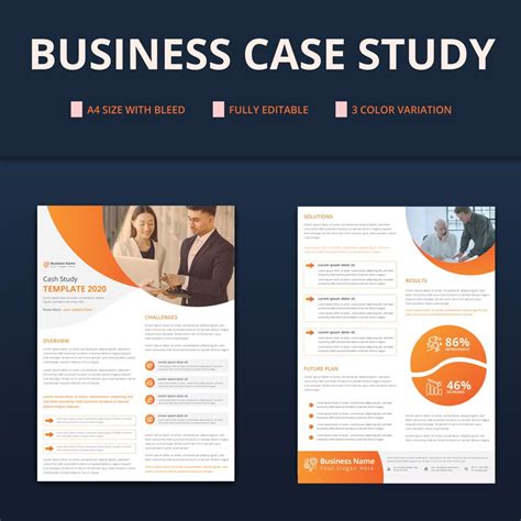 Creative Corporate Business Case Study Template | Flyer | mdimranmollah | 75122 ...