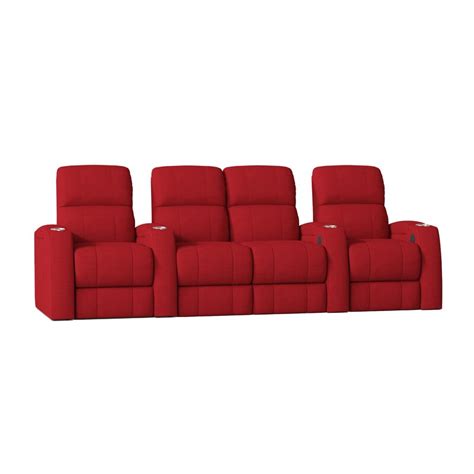 Latitude Run® 121'' Wide Home Theater Seating with Cup Holder | Wayfair