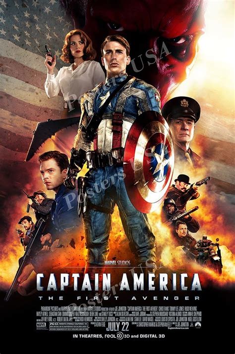 Posters USA - Marvel Captain America The First Avenger Movie Poster ...