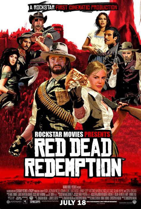 Red Dead Redemption - The Movie Poster by NERDSS on DeviantArt