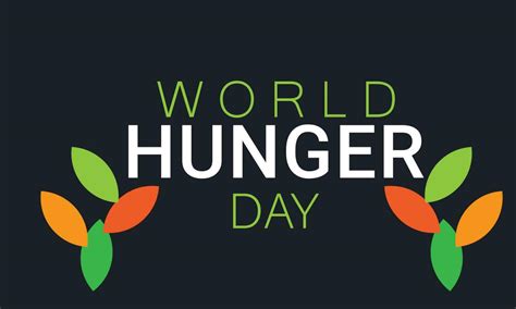 World Hunger Day. Template for background, banner, card, poster. vector illustration. 23359465 ...