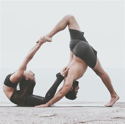 2 Person Yoga Poses - yoga picture: two person yoga challenge poses ...