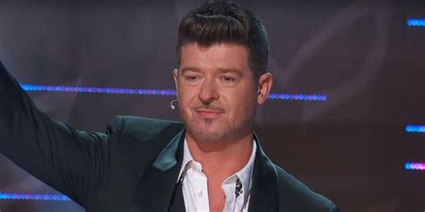 The Masked Singer Judge Robin Thicke's Guess Was Way Too Specific, And I'm Suspicious | Cinemablend