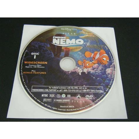 Finding Nemo (DVD, 2003, Widescreen) - Disc Only!!!! on eBid United States | 182931558