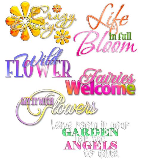 Flower Words