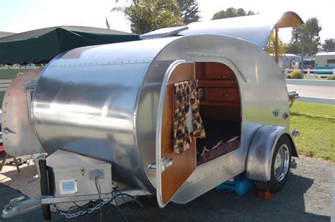 vintage teardrop trailers | Vintage 1947 Kit Teardrop Trailer Restored ...