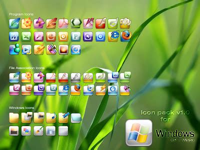 Theme Styles: Free Soft Rounded Windows Icon Pack V 1 and 2