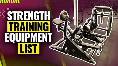 26 Essential Items For Your Strength Training Equipment List