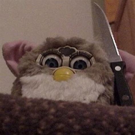 Create meme "furby with knife, meme furby, funny photo Furby" - Pictures - Meme-arsenal.com