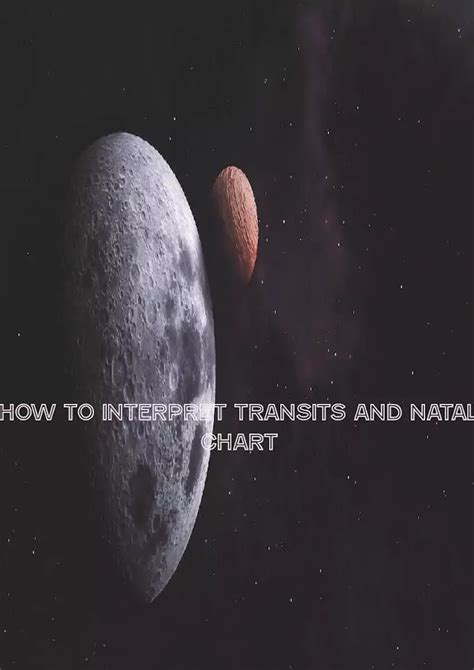 The interpretation of Transits and Natal Chart in Astrology