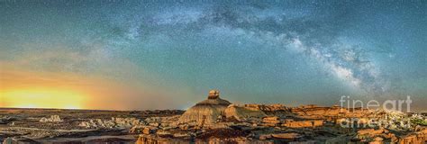 A Night at Bisti Badlands Photograph by Robert Loe - Pixels