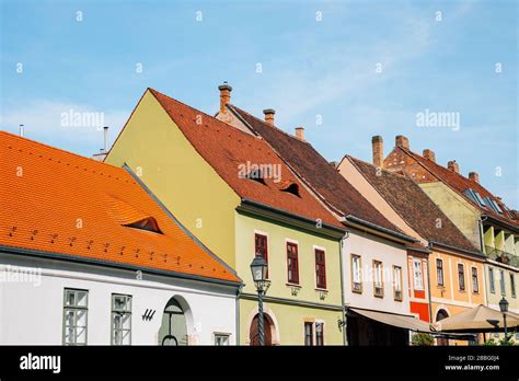 Buda district medieval old houses in Budapest, Hungary Stock Photo - Alamy