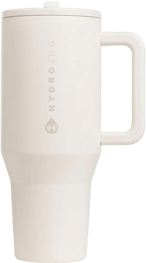 Customer Reviews: HydroJug Traveler Tumbler 40oz Cream CUPWHITSTDCUP1 - Best Buy