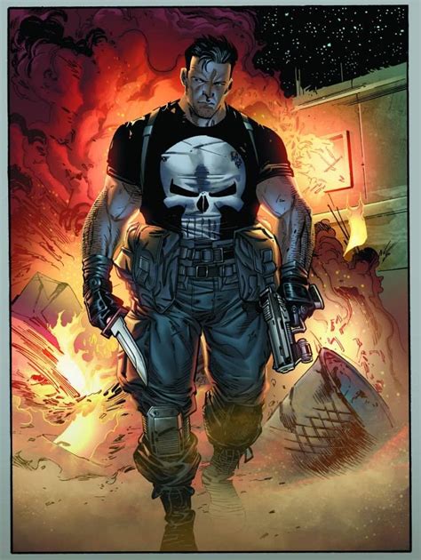 More Marvel Art Previews For Legendary’s Dark City | Punisher comics ...