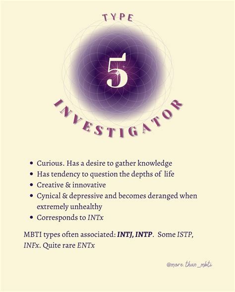 Enneagram 5 | Enneagram, Type 5 enneagram, Mbti