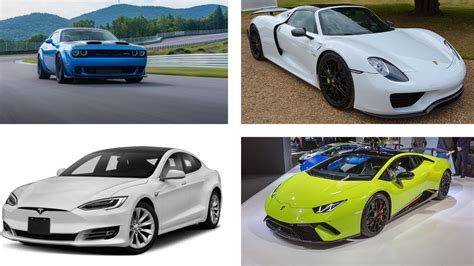 Fastest Production Cars By Acceleration (2005-2019) - YouTube