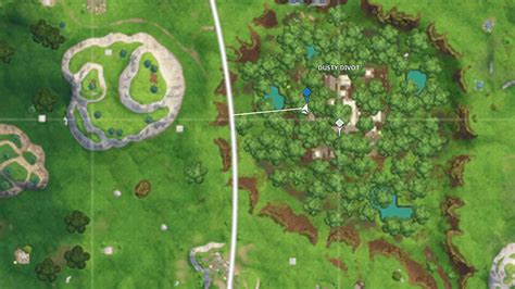 Fortnite: Follow The Treasure Map In Dusty Divot (Week 7 Challenges, Season 5) - GameSpot