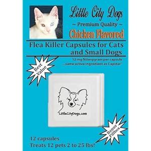 pet supply online: Flea Killer Capsules for Cats and Small Dogs - 12 Mg ...