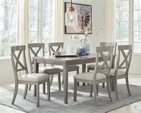 Parellen Gray Dining Room Set from Ashley | Coleman Furniture