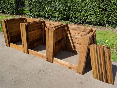 Wooden Compost Bin | Sturdy Design | Archwood Greenhouses