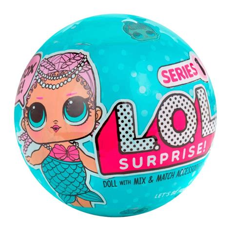 LOL Surprise Doll Series 1 Sidekick Mermaid L.O.L Limited Edition Re ...