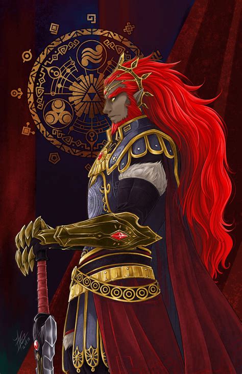 Ganondorf, Anna Giovannini on ArtStation at https://www.artstation.com/artwork/3owBaJ | Legend ...