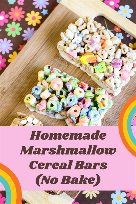 Homemade Marshmallow Cereal Bars (No Bake) - Tamara Like Camera | Marshmallow cereal, Homemade ...