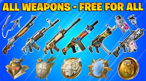 All Weapons - FFA 9433-5124-4944 by fnbr - Fortnite Creative Map Code ...