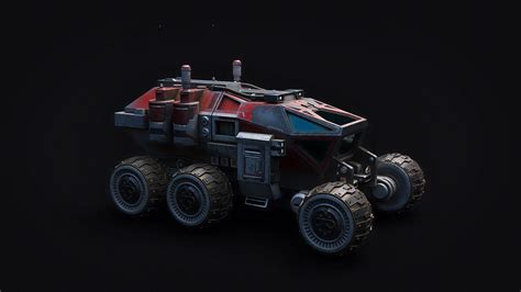 Vehicle Mars Rover 8K Textures on Behance