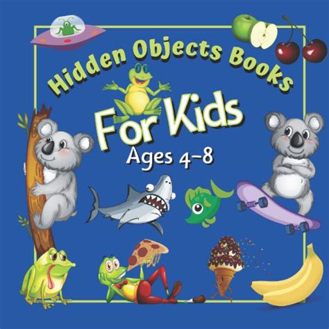 Hidden Objects Books For Kids Ages 4-8: A Fun Way To Finding Foods ...