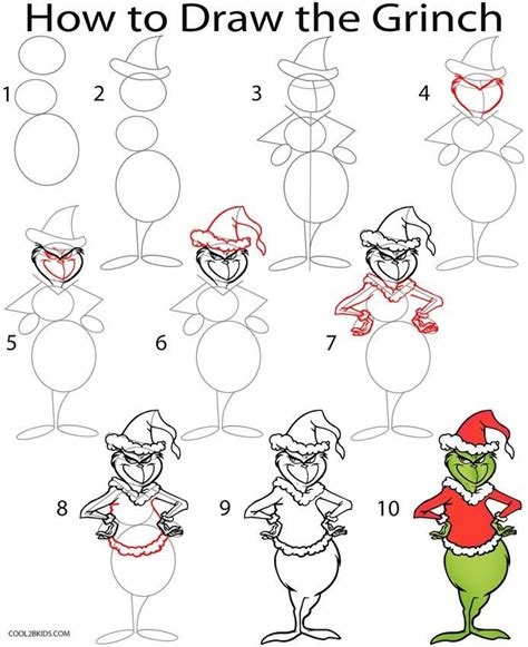 How To Draw A Grinch Hand – Warehouse of Ideas