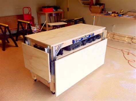 Mobile Workbench Plans PDF Woodworking