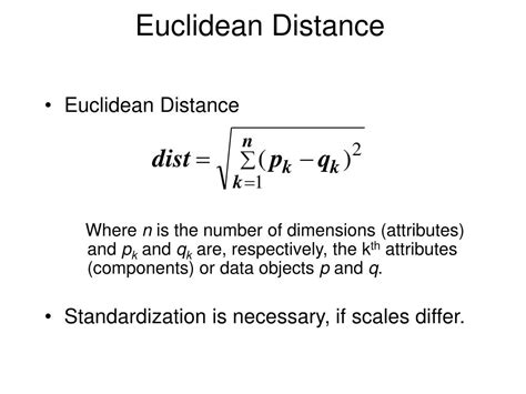 PPT - Distance Measures PowerPoint Presentation, free download - ID:1820655