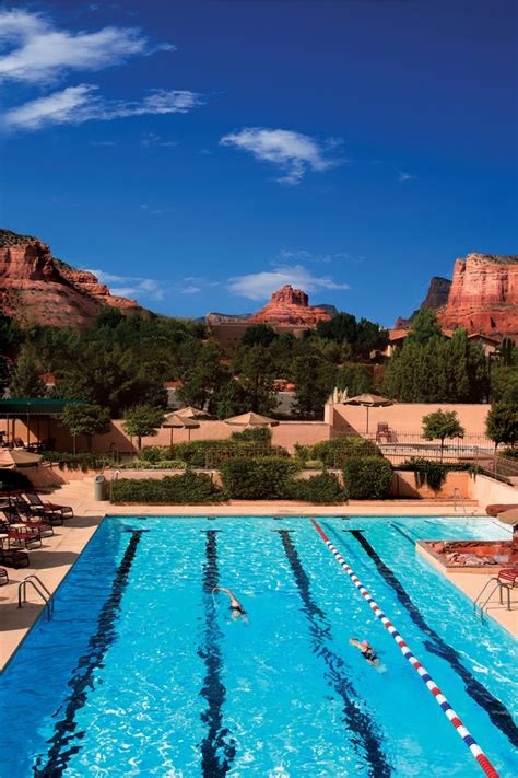 Imagine swimming in this pool at the Hilton Sedona | Sedona resort, Sedona hotels, Hotels and ...