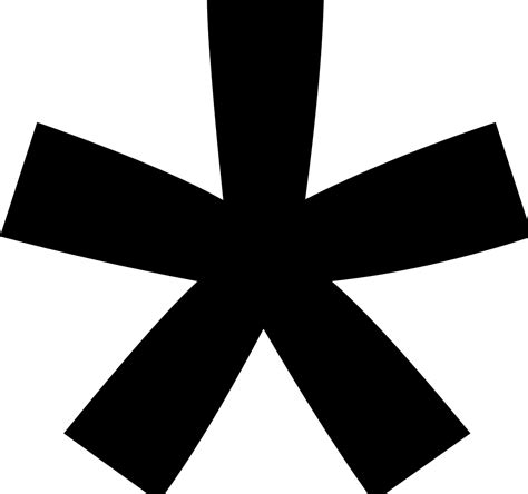 File:Asterisk.svg - Wikimedia Commons