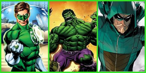 8 of the Best Green Comic Book Superheroes