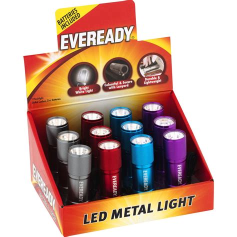 Eveready Led Metal Light Each | Woolworths