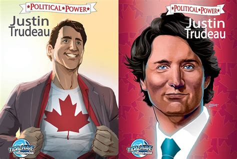 This publisher is about to release a comic book all about Prime Minister Justin Trudeau ...