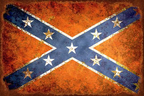 Confederate States of America CSA Stars and Bars American Civil War Vintage Southern Flag ...